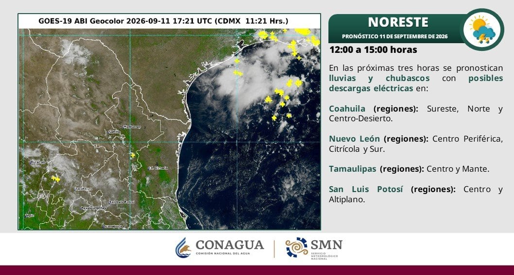 X: @conagua_clima