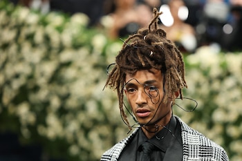 El debut de Jaden Smith en Christian Louboutin planteó un cambio en el diseño del calzado masculino con foco en la autoexpresión y la abstracción (REUTERS/Mario Anzuoni)