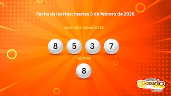 Estos fueron los números sorteados