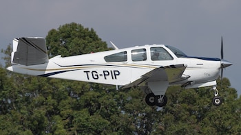 El último registro del plan de vuelo de la avioneta Beechcraft 35 Bonanza fue el viernes 3 de julio, cuando partió del Aeropuerto Internacional La Aurora.