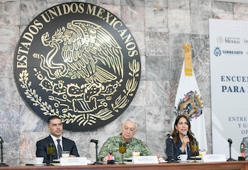 Libia Dennise, gobernadora de Guanajuato