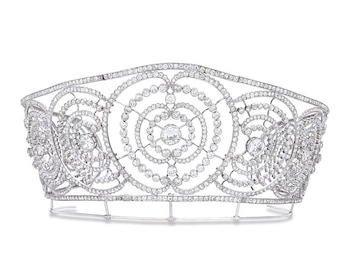 Tiara rusa de Cayetana de Alba, vendida en Estados Unidos (M. S Rau)