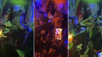 El peculiar velorio se llevó