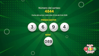 Estos fueron los números ganadores del 15 de abril de 2026 en el sorteo de Lotería del Valle. (Jovani Pérez/Infobae)