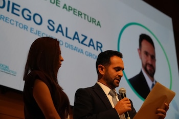 Diego Salazar en la edición 2025 del Foro