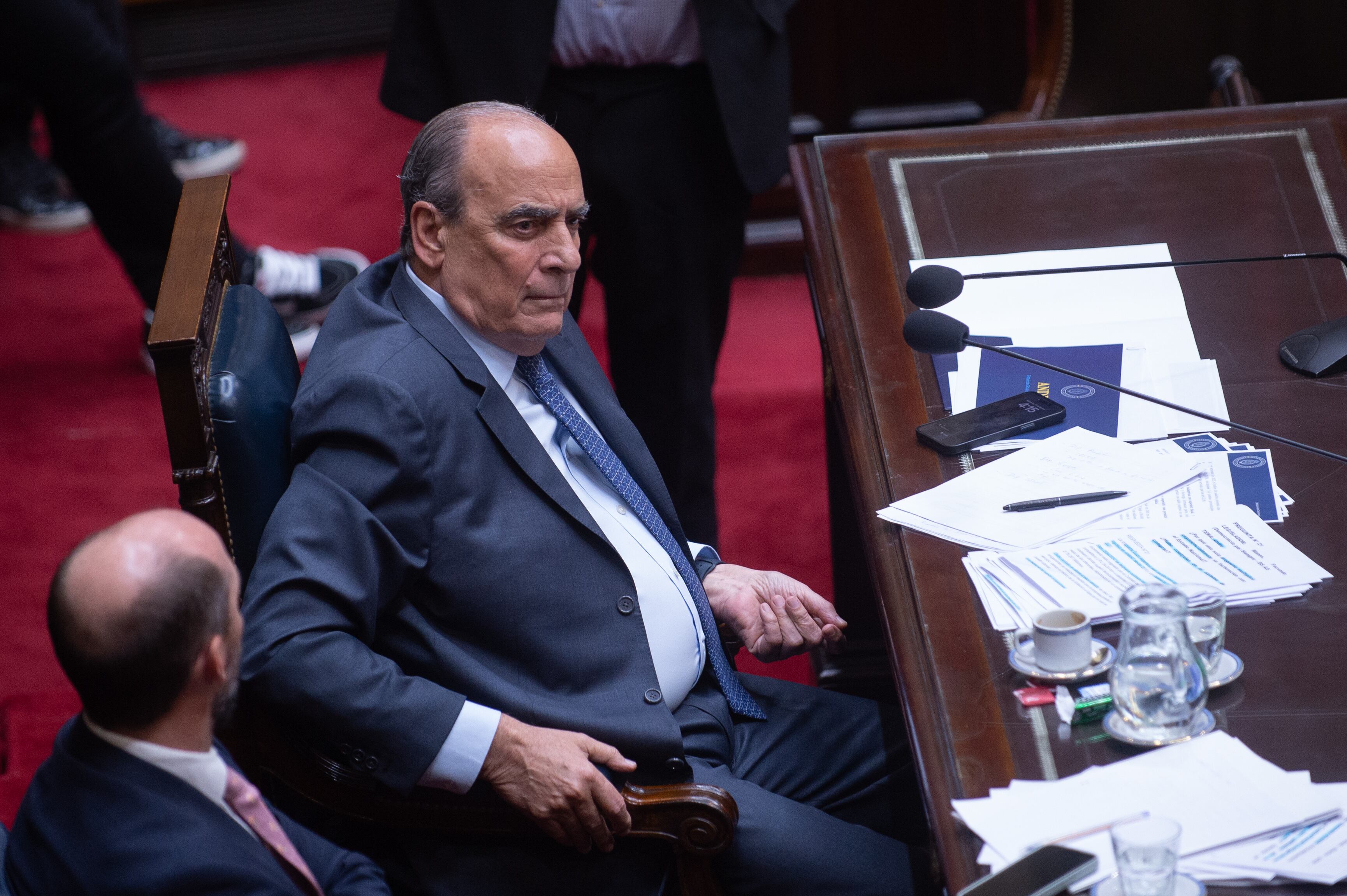 Guillermo Francos en la Cámara de Diputados