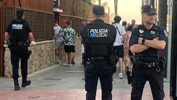 Una pelea por querer salir de un local con recipientes de cristal deja dos detenidos en Playa de Palma