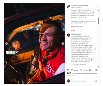 Inti Asprilla recordó el impacto que tuvo el programa ‘Por la ventana’ y destacó el papel del humor como una herramienta para enfrentar momentos de frustración política y social - crédito @culotauro/Instagram