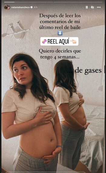 Nataniel Sánchez responde a rumores de embarazo.