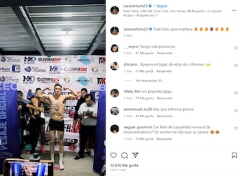 Osky perdió ante Rafael "El