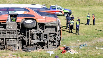 En el accidente fallecieron dos