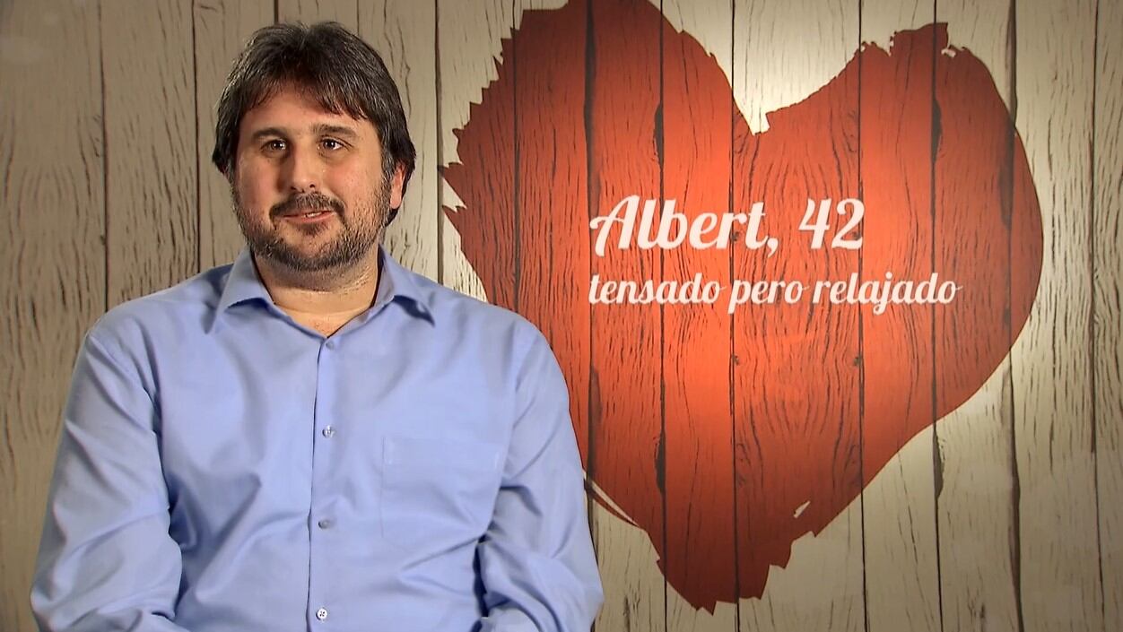 Albert en su cita de First Dates. (Cuatro)