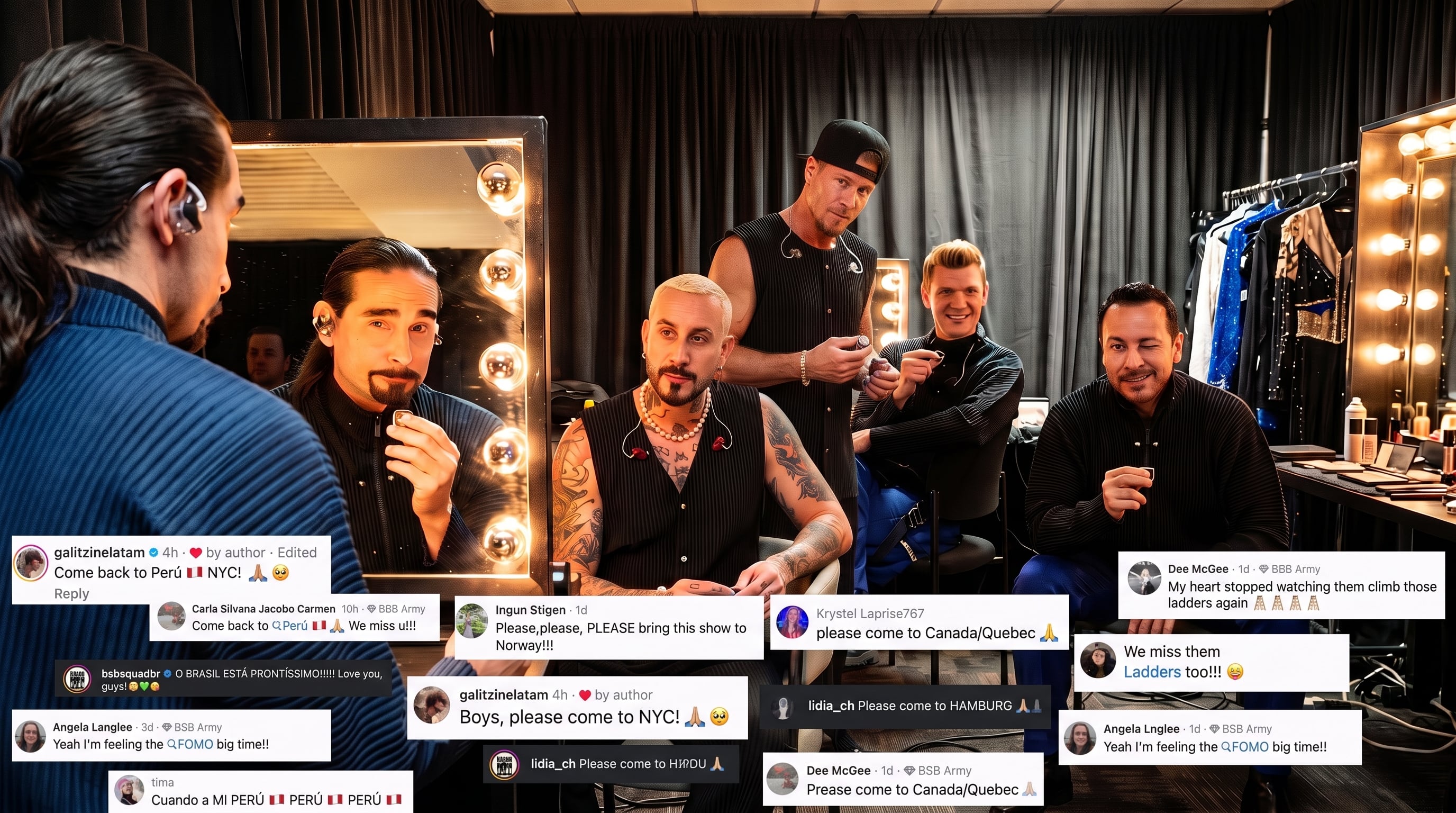 ¿Backstreet Boys viene a Perú? La respuesta de la banda que ilusiona a sus fans en Latinoamérica: “We’re listening”