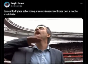 Meme de James Rodríguez por
