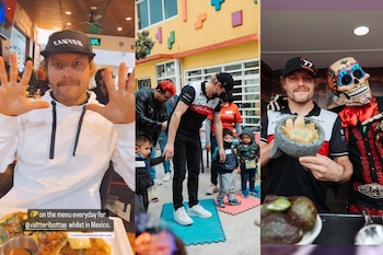 Guacamole y tacos fueron parte