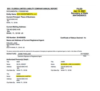 Scozzari y Bordalejo, socios de