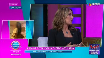 Madre de Valentina Crespo habla