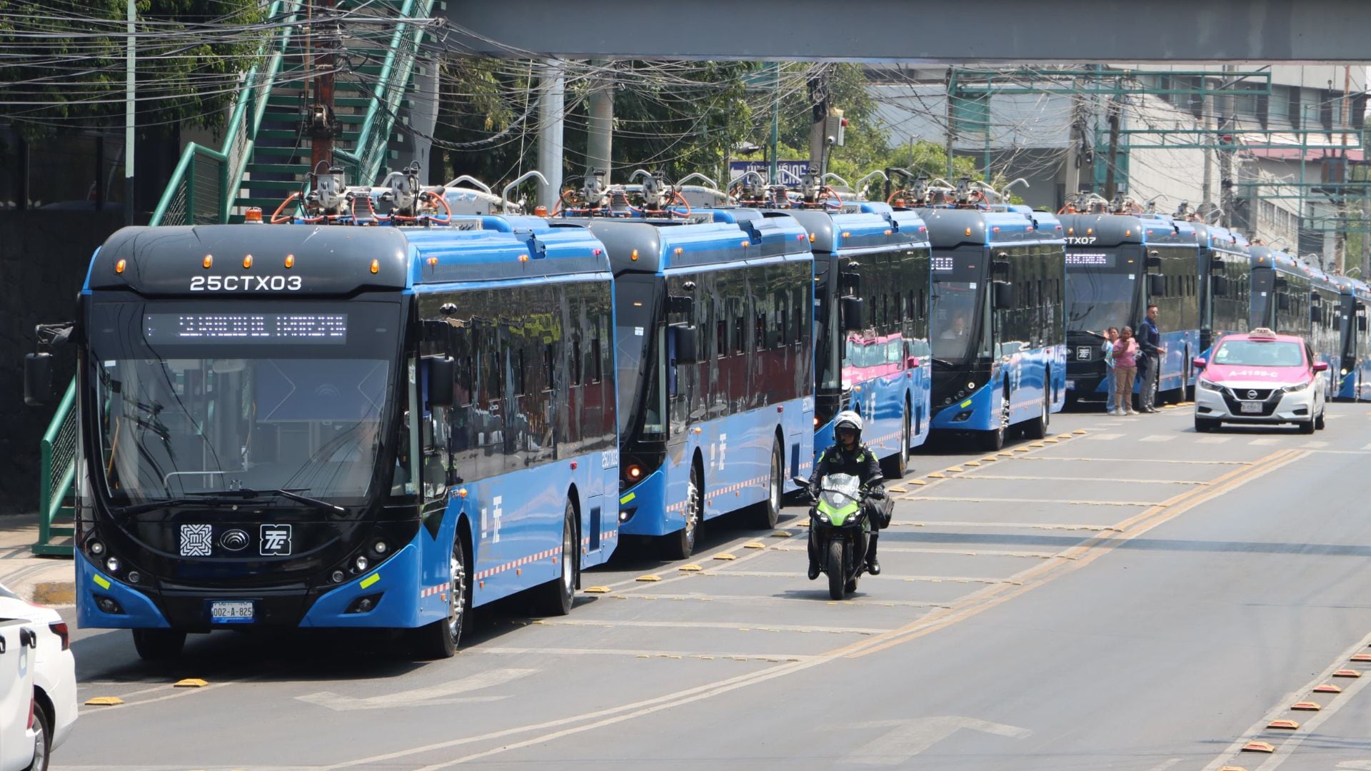 Estas son las estaciones del Trolebús Línea 13 que conectan con el Metro CDMX (X/@LaSEMOVI)