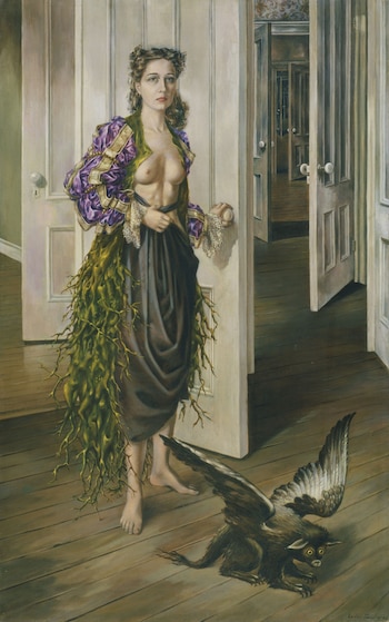 "Cumpleaños", deDorothea Tanning, en el