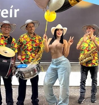 Karina García regresa a Colombia