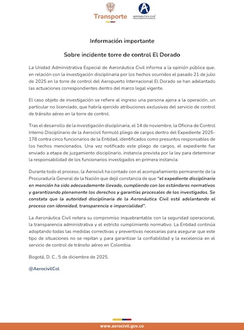 La investigación disciplinaria efectuada al