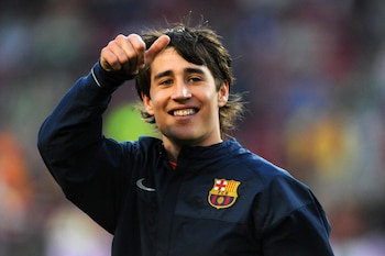 Bojan Krkić en su paso por Barcelona