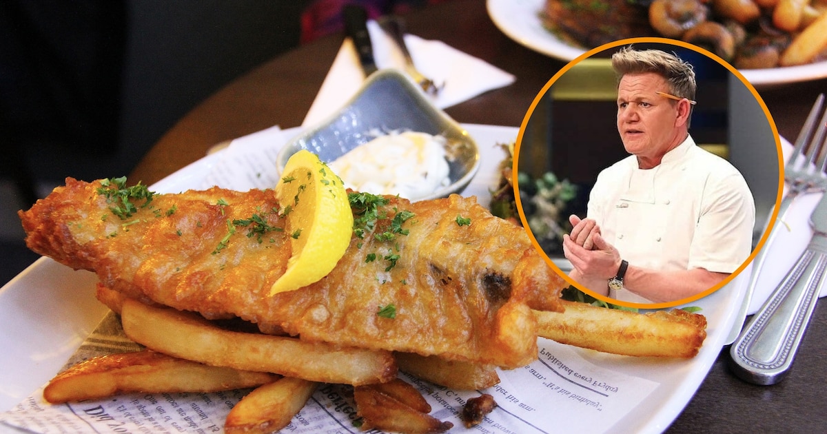 Gordon Ramsay, chef británico: “Para un pescado rebozado de escándalo ...