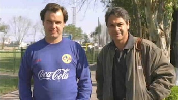 Bielsa en el América, junto