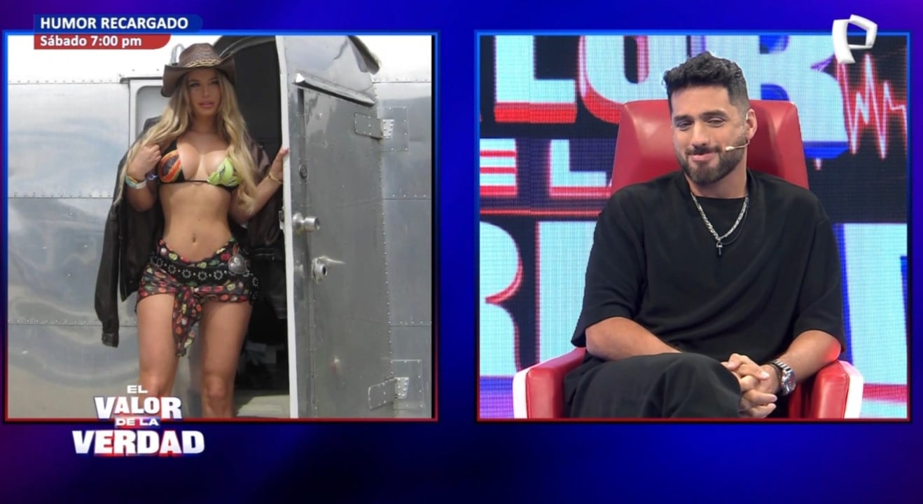 Pablo Heredia y Flavia Laos: El beso que marcó el inicio de su relación, según el actor. Infobae Perú / Captura TV - Panamericana TV