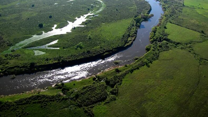 El río se desbordó producto de las recientes lluvias (Gentileza: República de Corrientes)