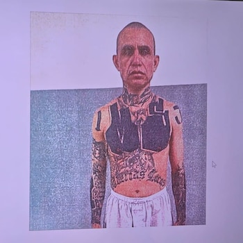 La Fiscalía identificó a Josué Germain González Mejía como corredor de clica y a Giovanni Andrés Hernández como homeboy de la estructura pandillera. (Cortesía: Fiscalía General de la República)