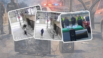 A los ladrones se les cayó el botín en plena huida: robo y captura quedaron registrados en video