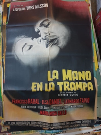 Afiche original de "La mano
