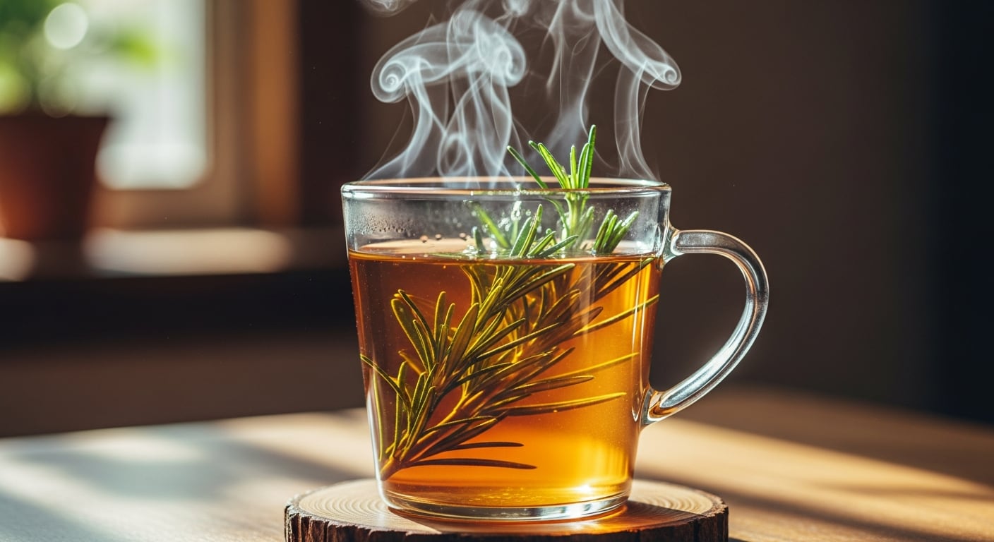La infusión de romero estimula la producción de bilis y apoya la digestión, aliviando molestias como la hinchazón y la pesadez estomacal - (Imagen Ilustrativa Infobae)