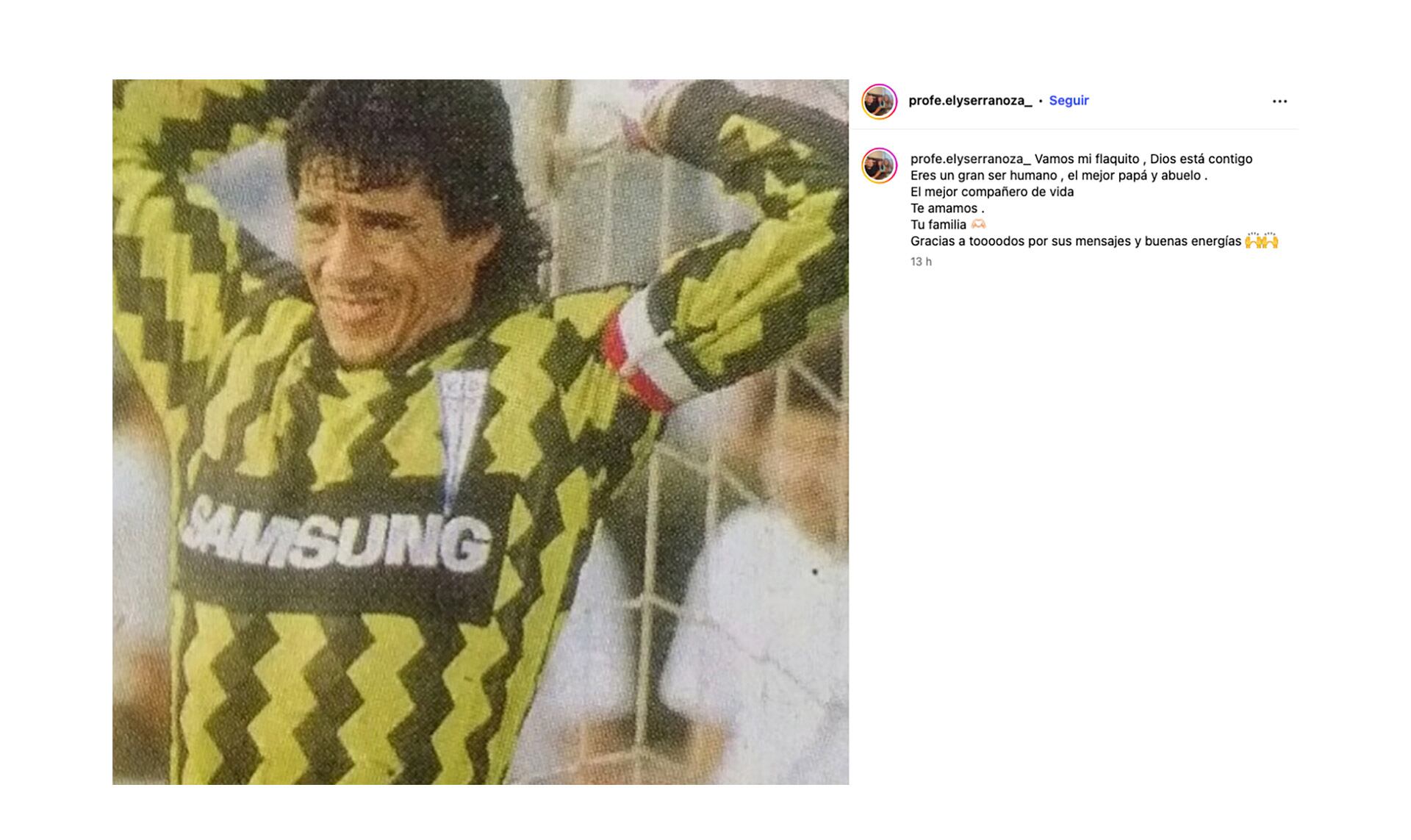 El mensaje de la esposa de Toledo