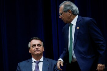 El presidente Jair Bolsonaro y