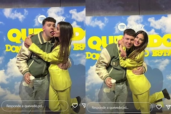 Las fotos de Quevedo junto