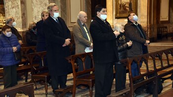 Algunos de los asistentes a