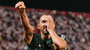 Hernán Barcos anotó el 4-0