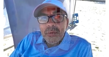 El hombre viajó desde los