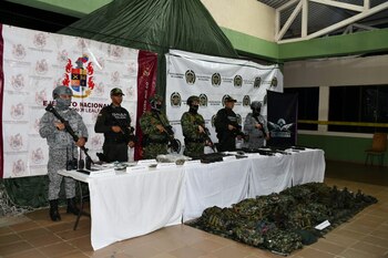 Autoridades incautan importante arsenal utilizado