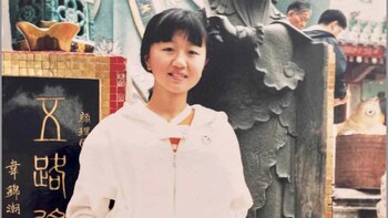 Karina Gao, de paseo por