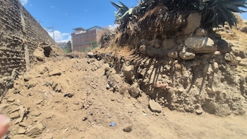 Maquinaria pesada ingresó a Kotupampa y removió suelo en área protegida del sitio arqueológico en Áncash