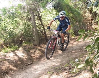 Fue la primera vez que Argentina consigue una medalla en mountain bike en los Juegos Suramericanos