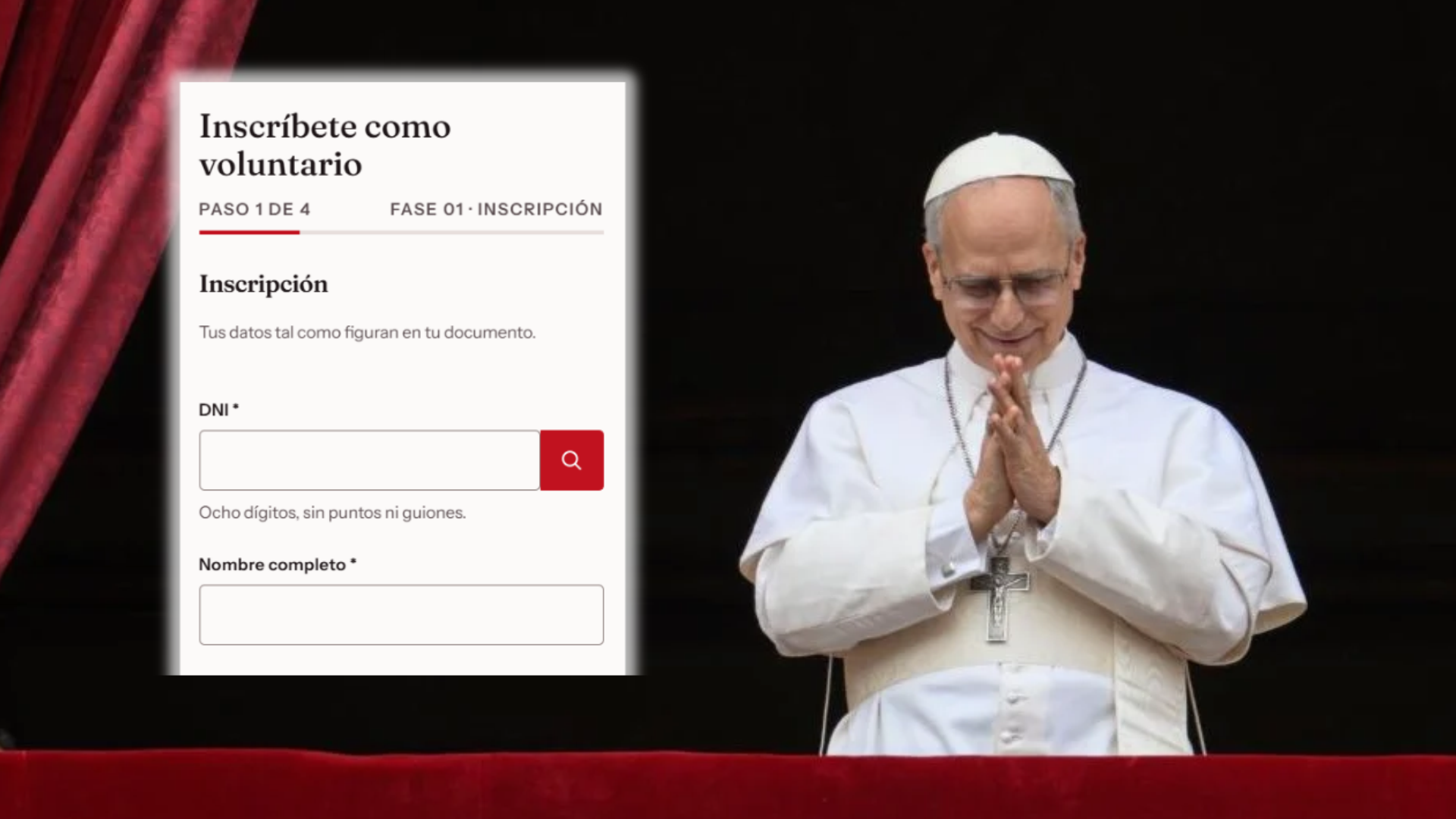 Voluntarios para la visita del Papa León XIV en Perú: paso a paso, requisitos y todo lo que debes saber