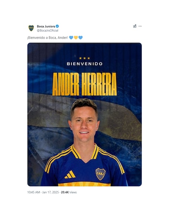 La bienvenida de Boca a
