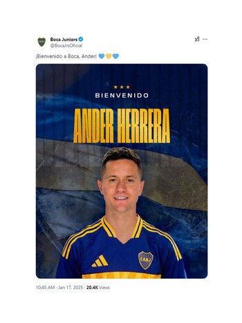 La bienvenida de Boca a