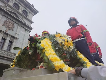 Funeral de Juan Francisco Solórzano Foppa, ex fiscal y abogado de Guatemala