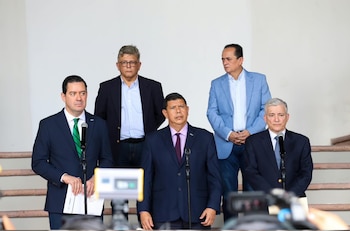 El Gobierno de Honduras asumirá L12.01 por cada galón de diésel durante 30 días.
(Foto: Casa de Gobierno)