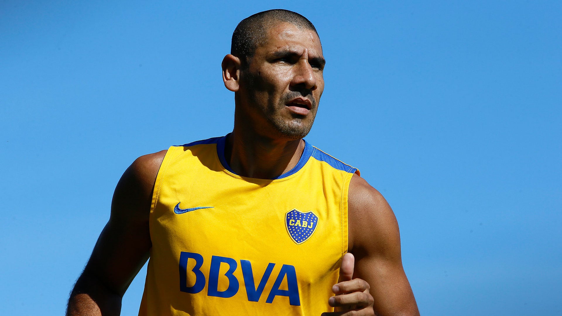 El defensor en su etapa como jugador de Boca Juniors